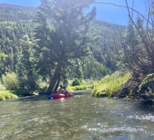 Float along the San Miguel River in Telluride